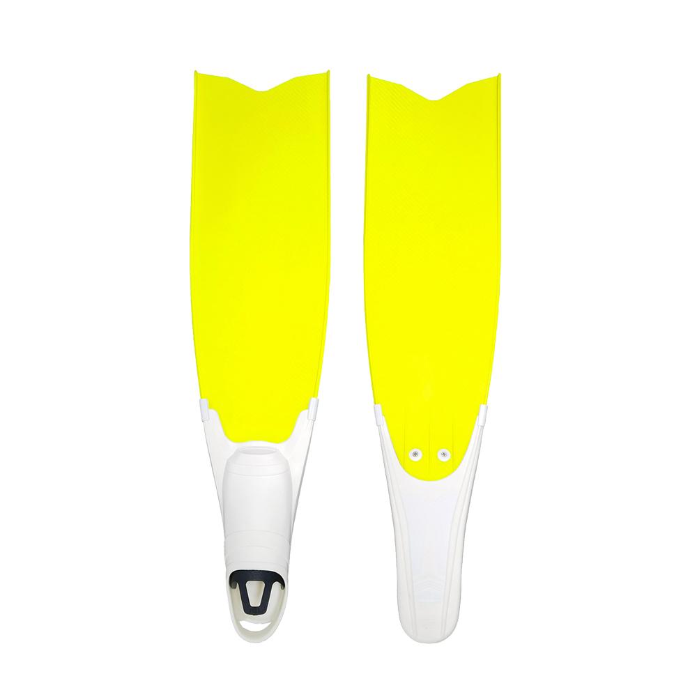 Professional Diving Fins Factory Direct High Quality TPR PP Full Foot Pocket Spearfishing Flippers Long Blade Freediving