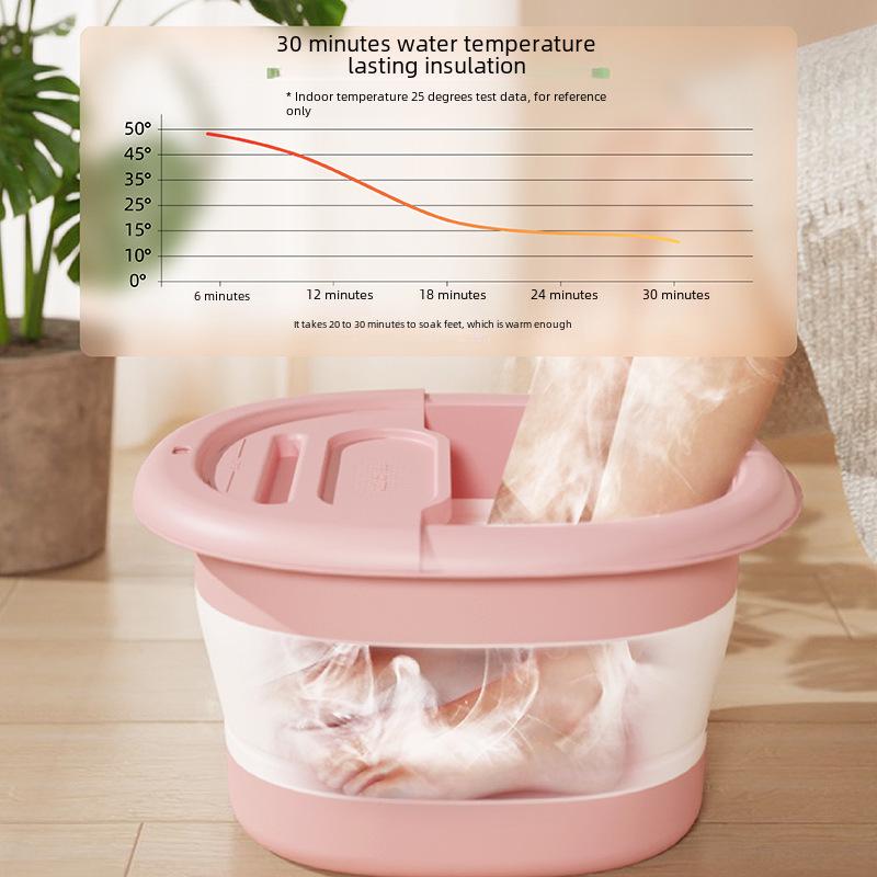 Portable Heated Foot Massage and Bath Bucket for Home Use