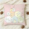 S-Sumikko Gurashi C-Colorfu Double-Sided Printed Square Decorative Cushion Cover For Sofa Living Room Home Decor