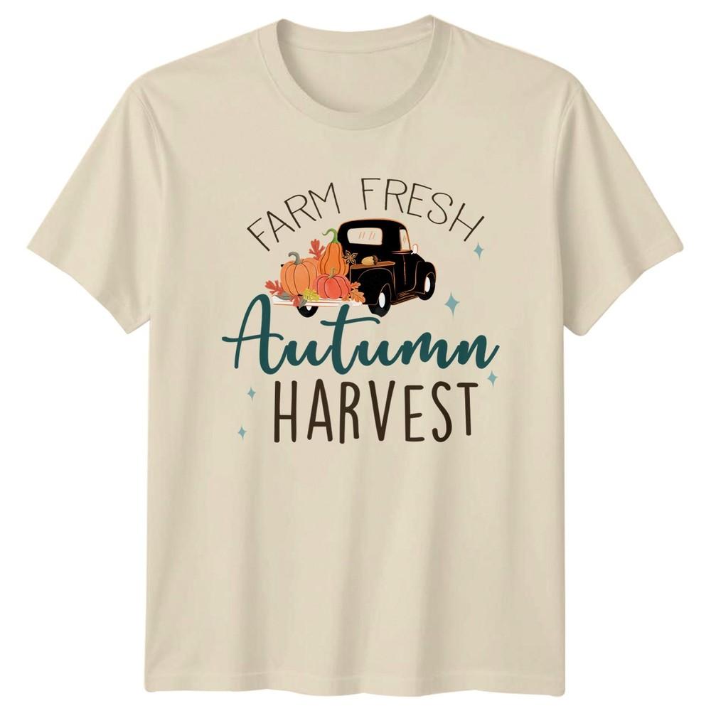Farm Fresh Autumn TShirt Fall Decor Autumn