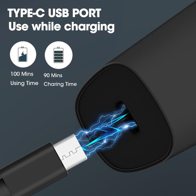 Body Hair Trimmer USb Waterproof Digital Display Men's Electric Shaver Women's Underarm Private Trimmer