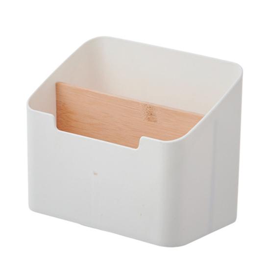 Коробка для хранения Органайзер для рабочего стола без беспорядка Держатель для пультов и канцелярских принадлежностей Коробка для порядка на рабочем месте Офисные принадлежности