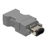 1 Piece Female Connector 6 Pin Firewire Ieee 1394 For Yaskawa For Panasonic Servo Motor Encoder 6P Sm-6E Encoder Plug