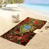 National Emblem Portugal beach towel Beach towel for vacation photos soft swim seaside Absorbent bath towel Outdoor picnic beach mat beach towel