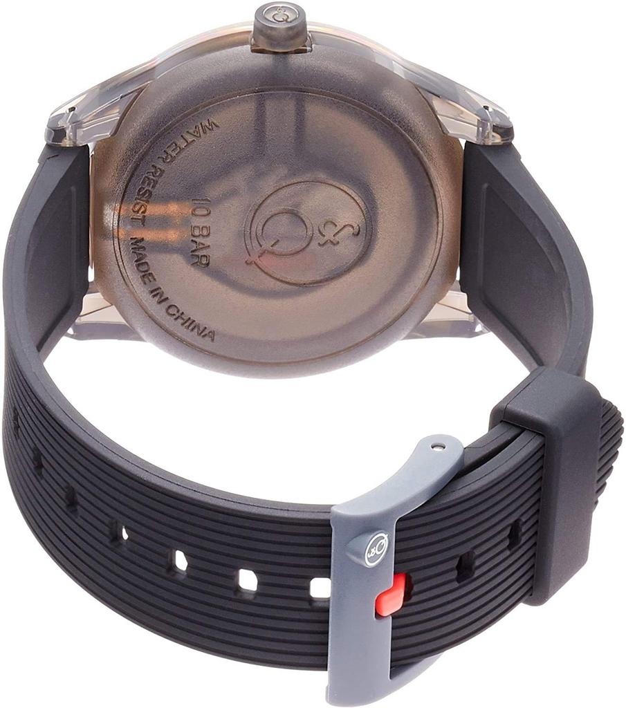 Часы Analog Smile Solar Водонепроницаемый уретановый ремень Черный [Citizen Q&Q] RP10-002 Мужские