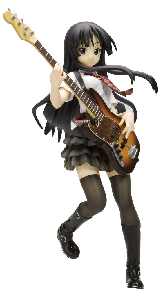 Mio Akiyama Original Costume Scale PVC Painted Finished K-ON! Ver. (1/8 Product)