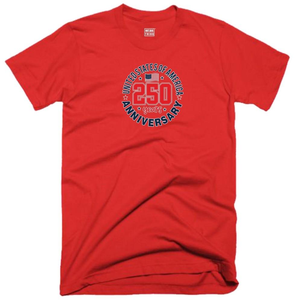 Usa 250 T Shirt America 250 Years Anniversary 1776 2026 Birthday Joke Gift Top