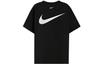 Nike Футболки Мужские Черные С Круглым Вырезом Умеренный Прямой Крой DH0030-010