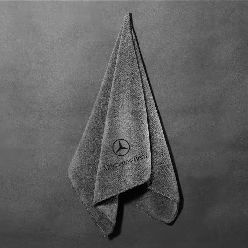 GMO3 Car Microfiber Cleaning Towel Car Drying Cloth Towel Auto Washing Tools For Mercedes Benz AMG W203 W206 W220 W205 W211 W212 W201