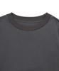 GORDON MILLER Men's Short Sleeve Stand Up T-Shirt, Size M, Gray, 32605