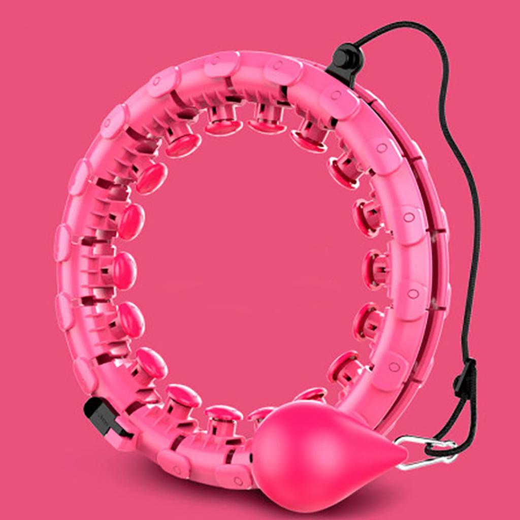 Интеллектуальный широкий фитнес-обруч с массажными выступами для детей