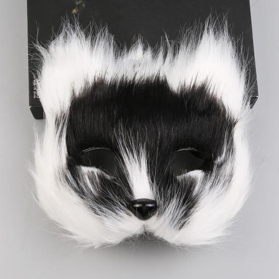 Подушка для лица лисы на Хэллоуин, косплей, хвост, аксессуары, меховые перчатки лисы, костюм для выступлений животных для маскарада, карнавала