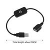 DC5V USB-регулируемая ручка с ручным управлением светодиодным диммером, сенсорный переключатель для светодиодной ленты, 1-канальный контроллер регулировки яркости