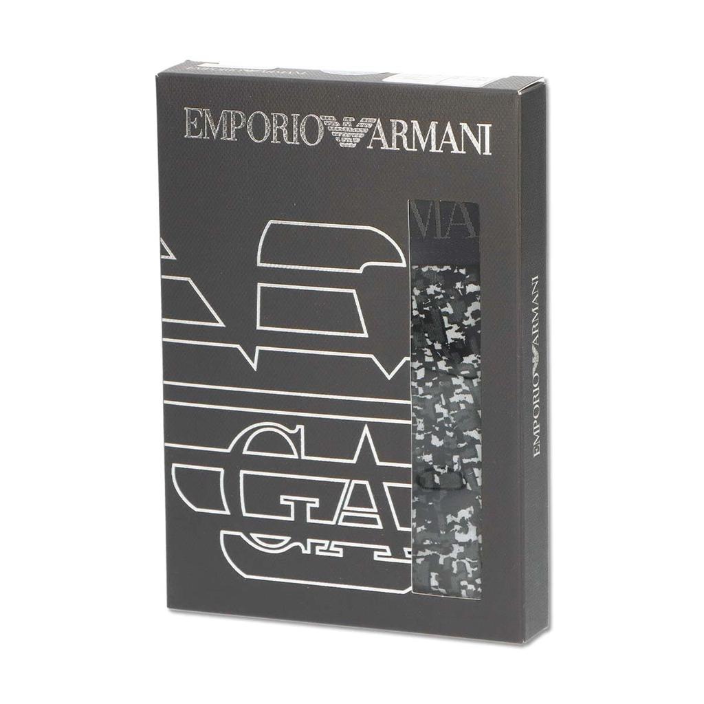 Мужские трусы-боксеры Emporio Armani Classic Pattern, с застежкой спереди, европейский размер, мужское нижнее белье, 54007972, 54007972-4-68, темно-синий