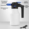 Electric Foam Sprayer 1.5L Foam Generator for Car Wash 2600mAh Lithium Battery Foam Lance 1h Endurance Car Wash Towel Foam Wash