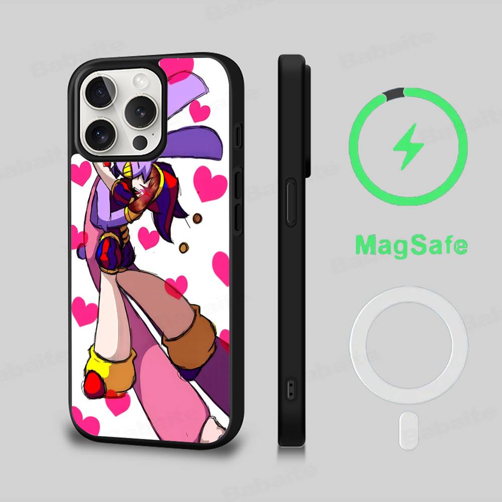 Amazing Digital Circus Phone Case Magnetic Case For IPhone 16 14 13 12 11 15 Pro Max Plus For Magsafe Wireless Charge Cover