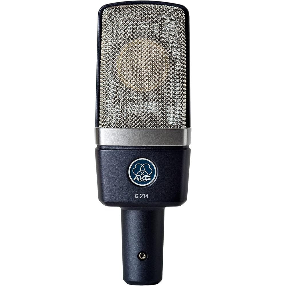 AKG (Игра Аркер) C214-Y4 [диафрагма, эквивалентная C414 XL II, идеально подходит для записи вокала/акусти...