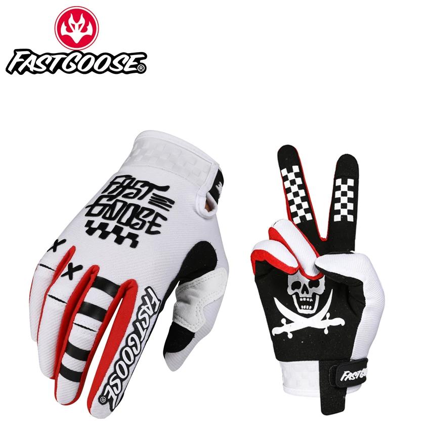 Fastgoose Touch Screen New Men's and Women's All Year Round Long Finger Self-Propelled Motorcycle Carding Abrasion Resistant Speed-down Thin Cycling