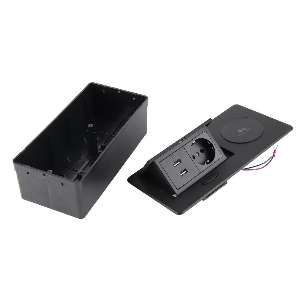 Беспроводной удлинитель, скрытая выдвижная розетка, настольная розетка с 2 USB-портами