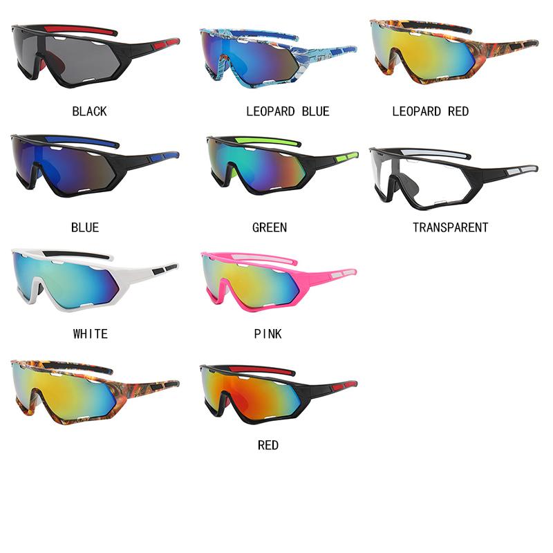 Новые красочные очки для езды на велосипеде, женские солнцезащитные очки, спортивные солнцезащитные очки для спорта на открытом воздухе, мужские