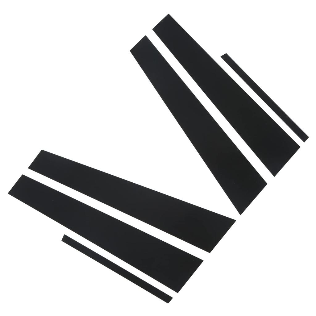 CHICIRIS Side Door Window Cover Trim, Post Pillar Trim (6 Pieces) for Dodge Charger 2011-20