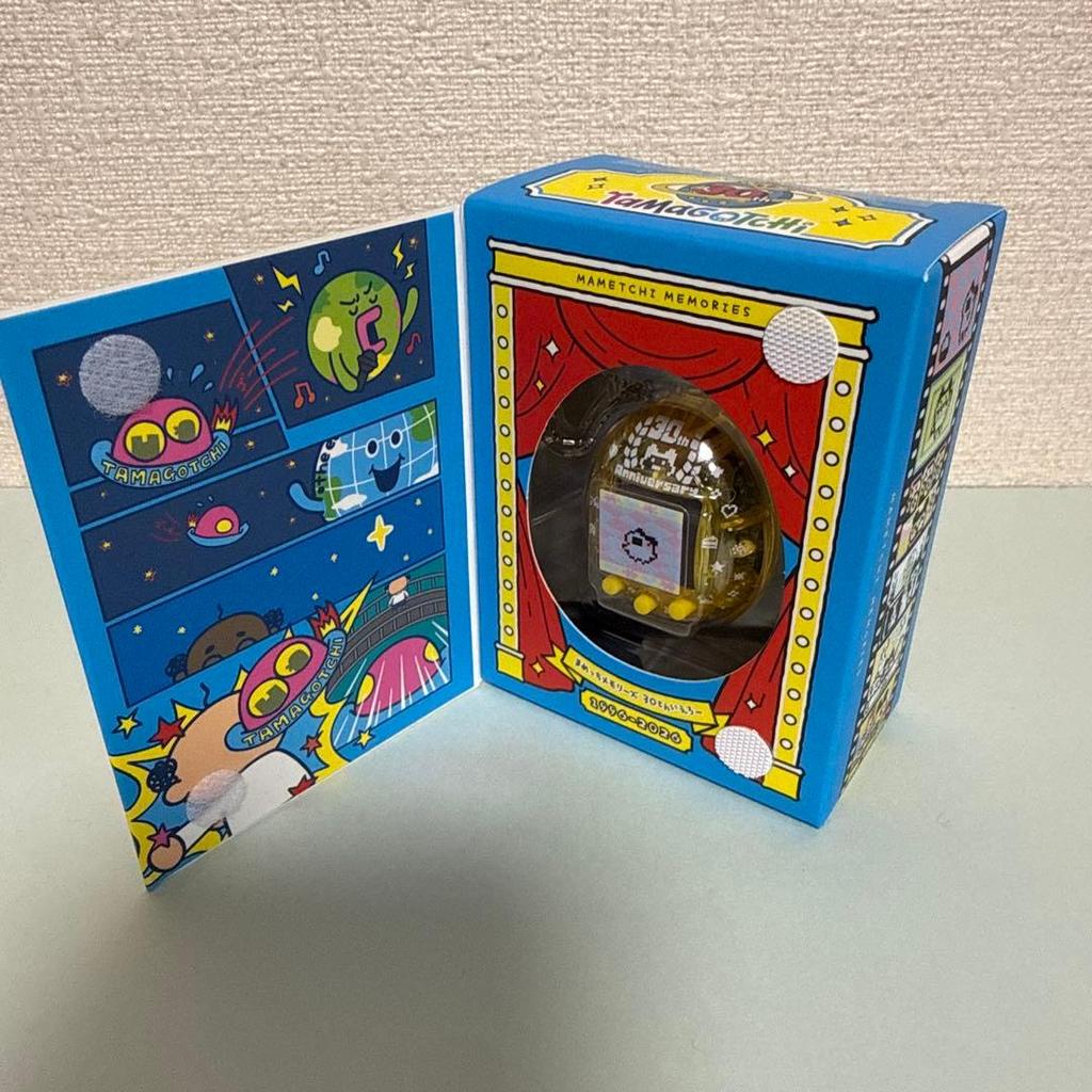 Оригинальный Tamagotchi nano разноцветный 30-летний юбилей Mametchi Memories Желтый