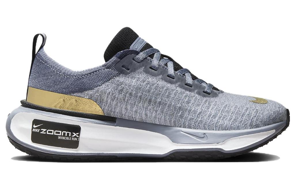 Nike ZoomX Invincible 3 Пепельно-серый Металлик Золотой Женские DR2660-400