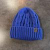 Mens Knit Hat With Solid Color Design Accents Thick Warm Beanie For Winter Sports And Outdoor