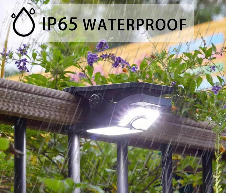 46 118 LED Solar Clip Motion Sensor Outdoor Wall & Street Lamp IP65 Waterproof 30000 Hours Home & Garden Decoration Light