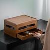 Бамбуковая коробка для хранения чайного набора