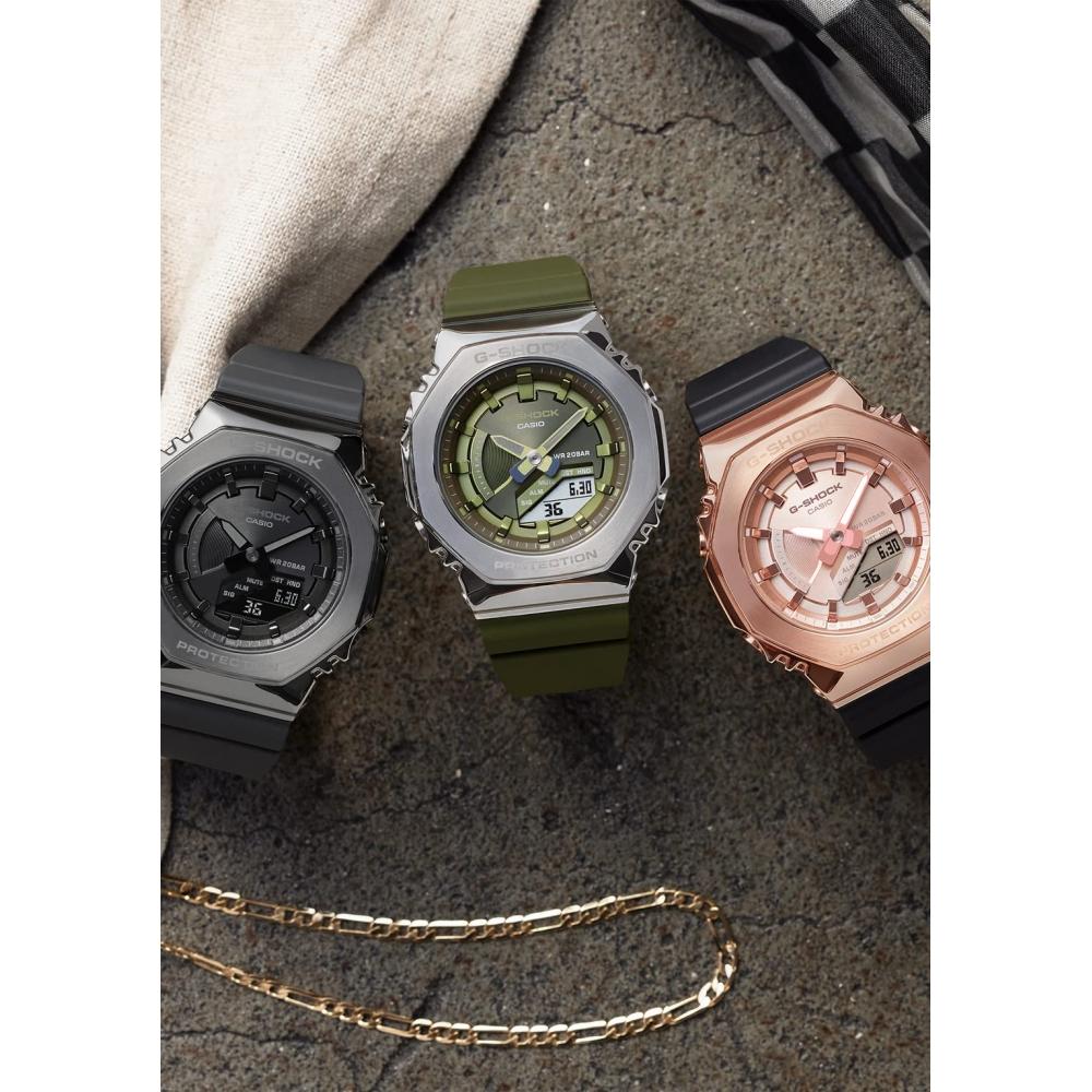 [Casio] Часы G-Shock Модель среднего размера С металлическим покрытием GM-S2100PG-1A4JF Женские Черные