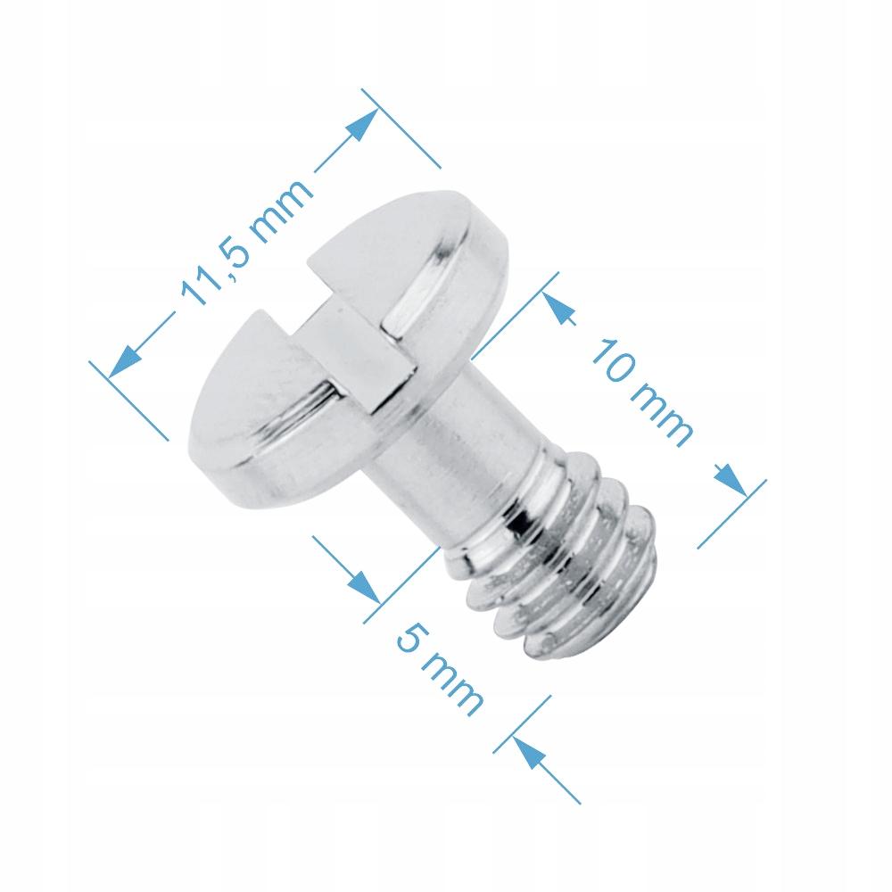 1/4" inch 13 mm tripod screw for camera