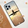 Чехол для телефона с изображением самолета для iPhone 17 Pro Max 14 11 15 16 Pro Max 13 12 mini 16 Plus 16e 17 Air Funda