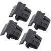 4Pcs Hood Buckle Set 1106961 00 C Car Accessories 1472872 00 C Hood Trunk Clip Front Bumper Buckle for Tesla Model 3 2017 to 2023 Vehicle Maintenance