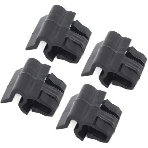 4Pcs Hood Buckle Set 1106961 00 C Car Accessories 1472872 00 C Hood Trunk Clip Front Bumper Buckle for Tesla Model 3 2017 to 2023 Vehicle Maintenance