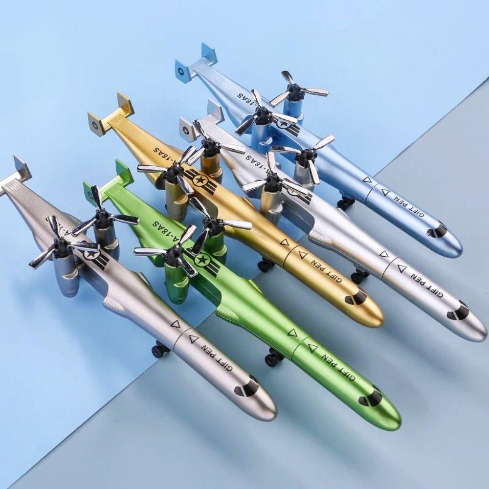 Funny Helicopter Pen Aircraft Ballpoint Pen Vintage Signature Pen Stationery