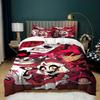 Hazbin Hotel Style 3D Duvet Cover Set Anime Print 2/3pcs Bedding Set For Boys Teens Adult Bedroom Decoration Single Twin Full