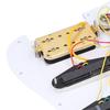 Electronic Guitar Pickguard 11‑Hole SSH Scratch Plate Backplate with Screws Pickup Kits