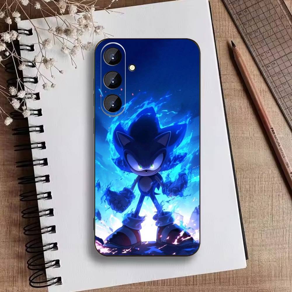 L-Shadow the Hedgehog Phone Case For Samsung Galaxy A73,A21s,A22,A31,A52,A53,A71,A41Soft Black Shell