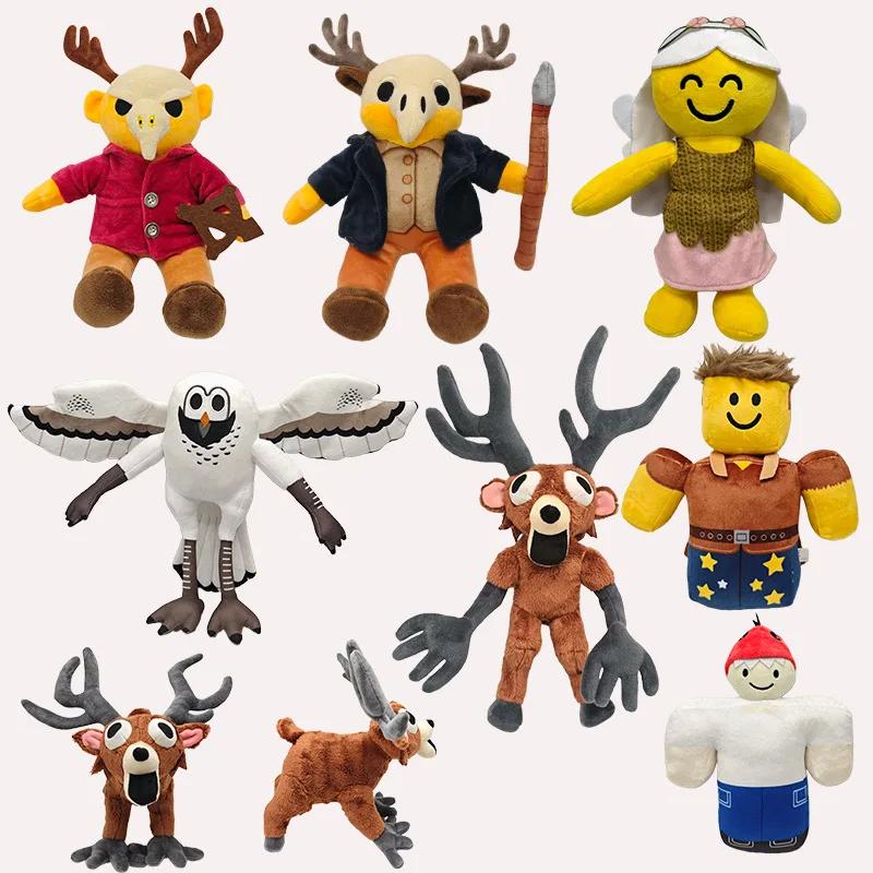 New 99 Nights In The Forest Deer Plush Toys Movie Stuffed Animals Deer Toy Fans Birthday Gifts Toys For Kids Christmas Gifts