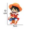 Аниме-периферия серия ONE PIECE Луффи Зоро Санджи Q-версия сидячая поза детская модель фигурка игрушка подарок коллекционные