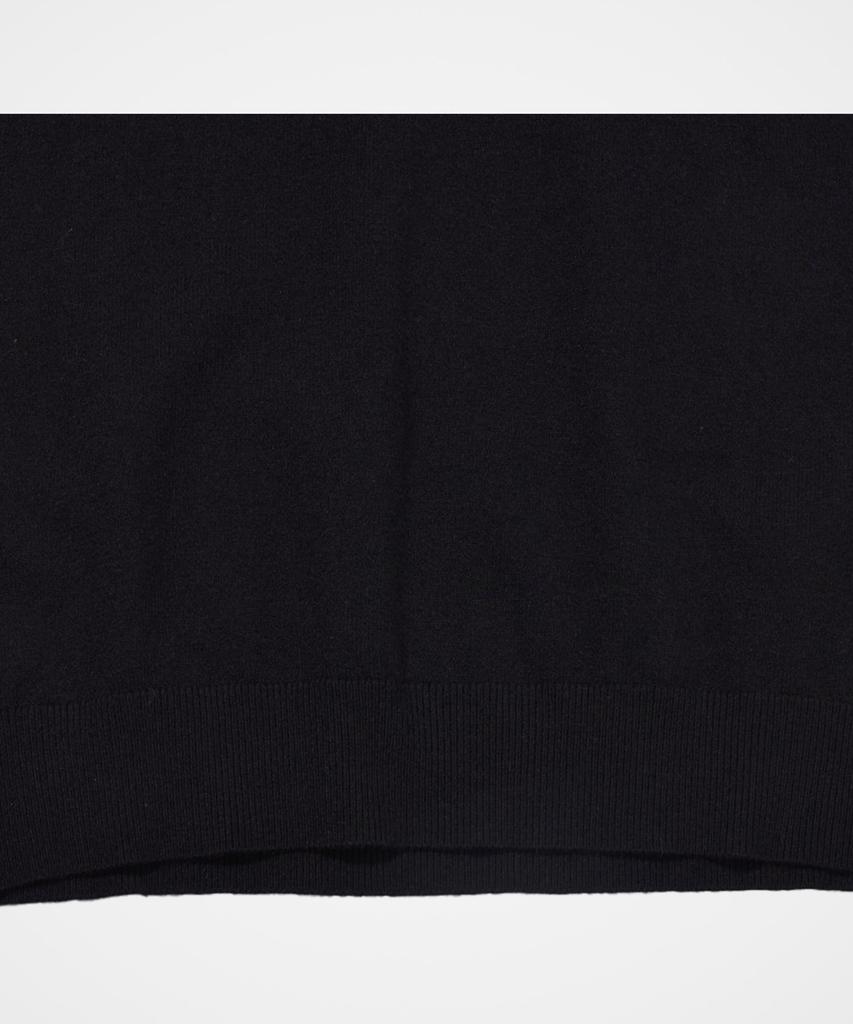 210EDIT Men'S Cashmere Blended Mock Turtleneck Knit [Black]_Zz4Sw011
