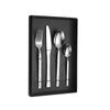 Stainless Steel Western Tableware Stone Pattern Steak Knife and Fork Dessert Coffee Spoon Four-piece Set Western Restaurant