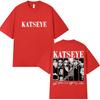 Vintage Korean Style Katseye Graphic T Shirts Kpop Fashion Unisex Women Popular Tshirt 100 Cotton Oversized T Shirts Streetwear