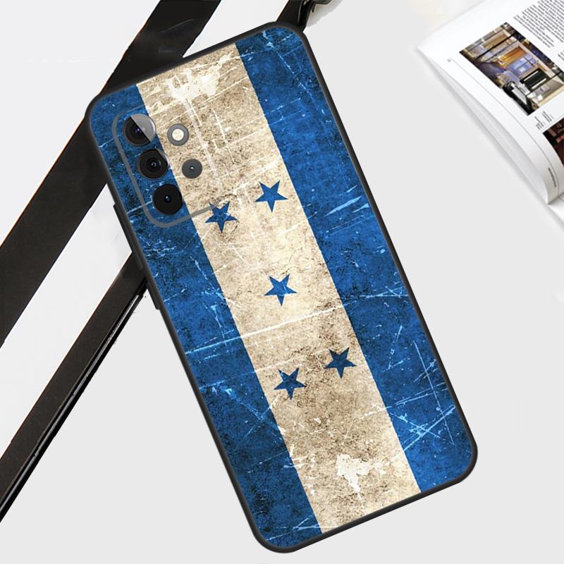 Honduras Flag Case For Samsung Galaxy A56 A36 A26 A16 A06 A54 A34 A14 A12 A22 A32 A52 A13 A53 A15 A35 A55