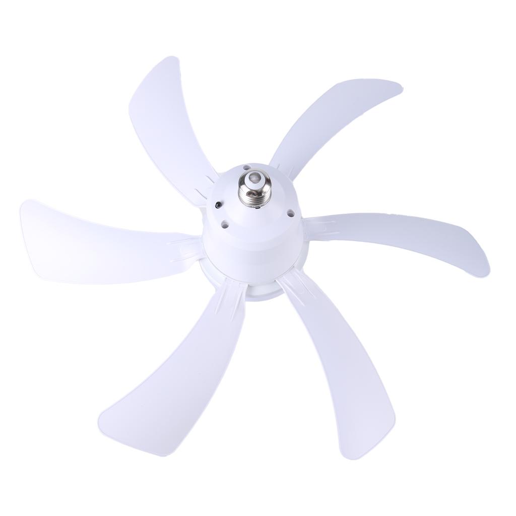 E27 Ceiling Fan AC85-265V Fan Light with Remote Sudden Stop Protection for Indoor Home 3 Gear Adjustable Chandelier Fan