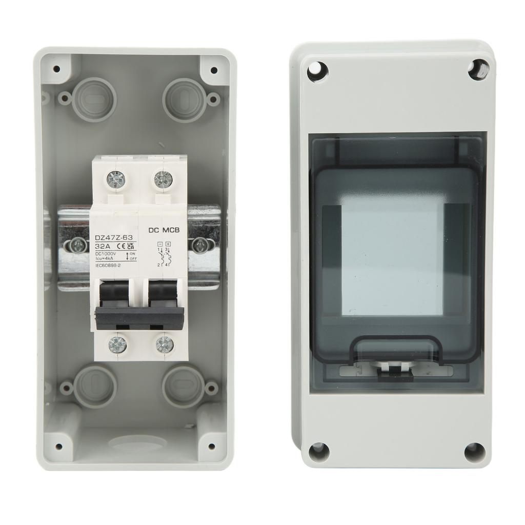 2P Мини-автоматический выключатель DZ47Z 63 32A Водонепроницаемый 4000A Отключающая способность Автоматический выключатель постоянного тока 1000 В