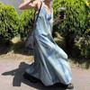 Shop   Women Ink Strap Tank Beach Resort Long Dress Wld Wdr Bm072