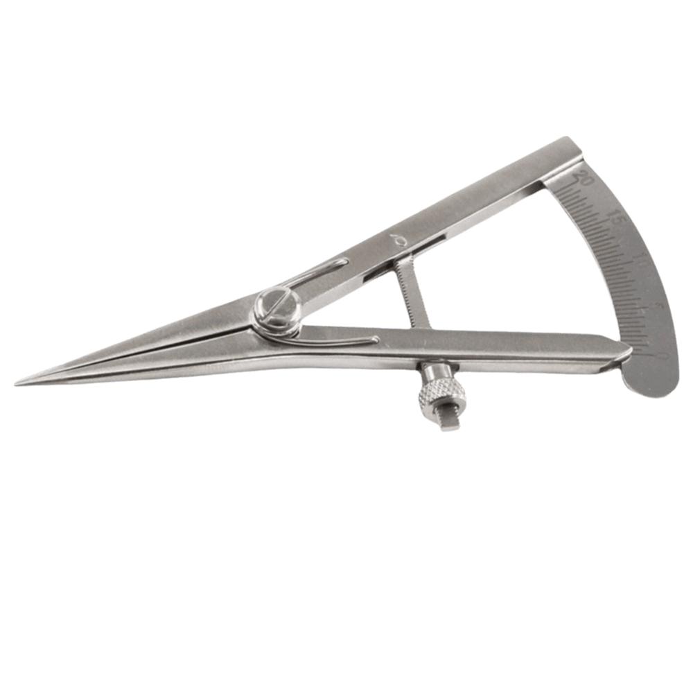 Screw Adjustment Eyelid Caliper Sterilizable Surgical Caliper Ophthalmic Caliper Surgical Tool