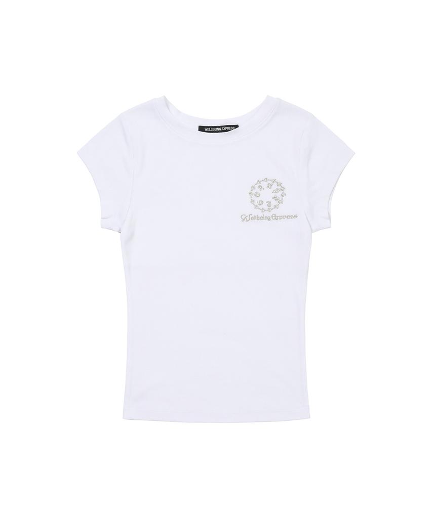 WELLBEING EXPRESS Peace Pigeon Tee White